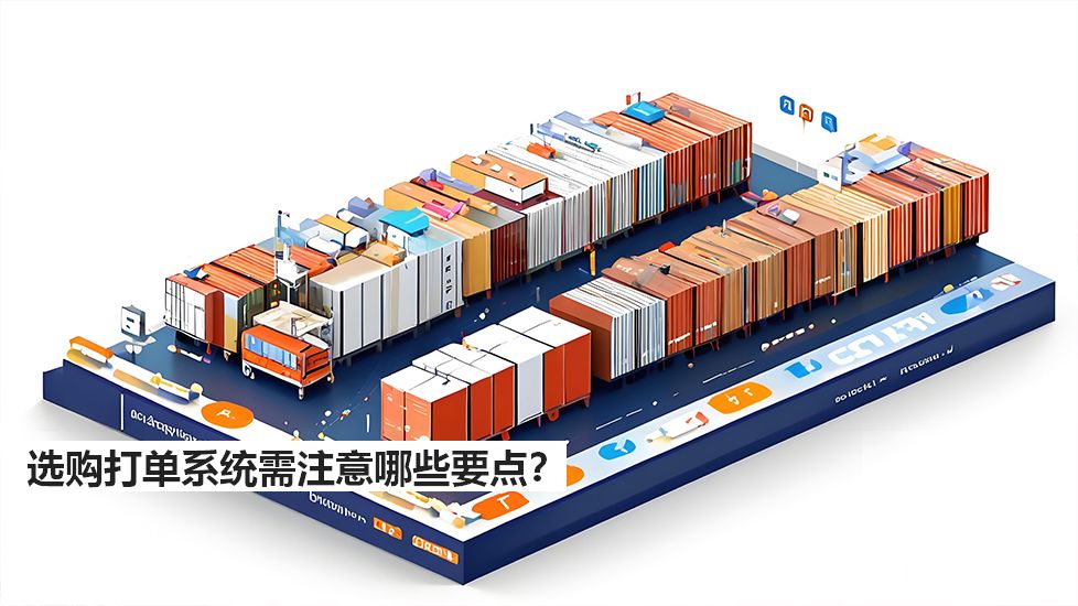 選購打單系統(tǒng)需注意哪些要點？