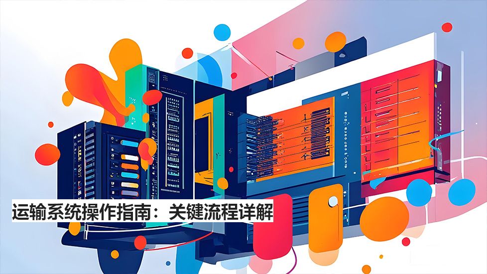 運輸系統(tǒng)操作指南：關(guān)鍵流程詳解