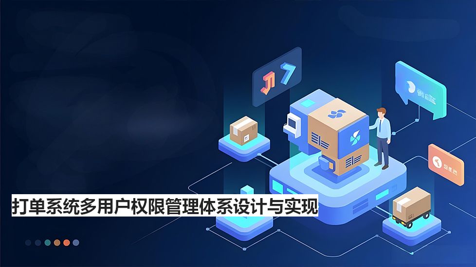 打單系統(tǒng)多用戶權限管理體系設計與實現(xiàn) 打單系統(tǒng)多用戶權限管理體系設計與實現(xiàn)