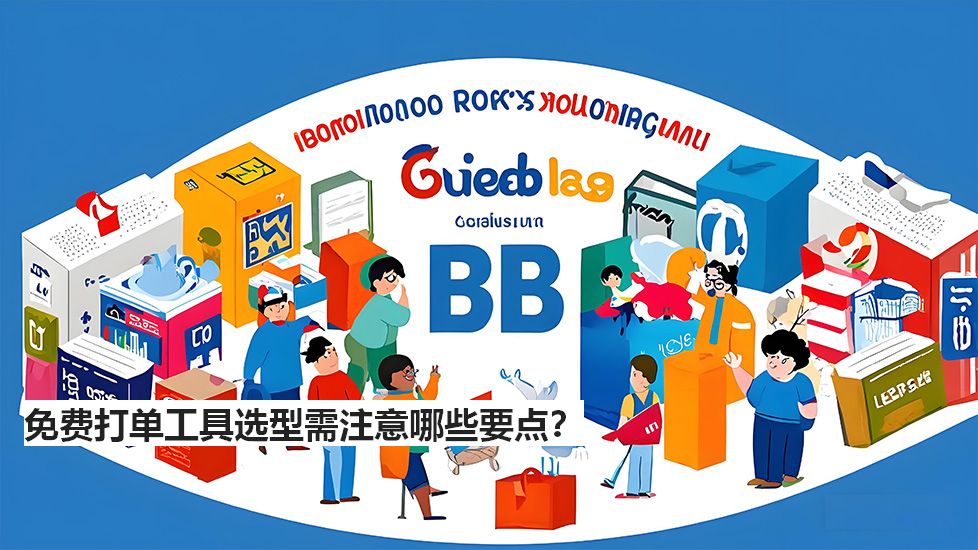 免費(fèi)打單工具選型需注意哪些要點(diǎn)？
