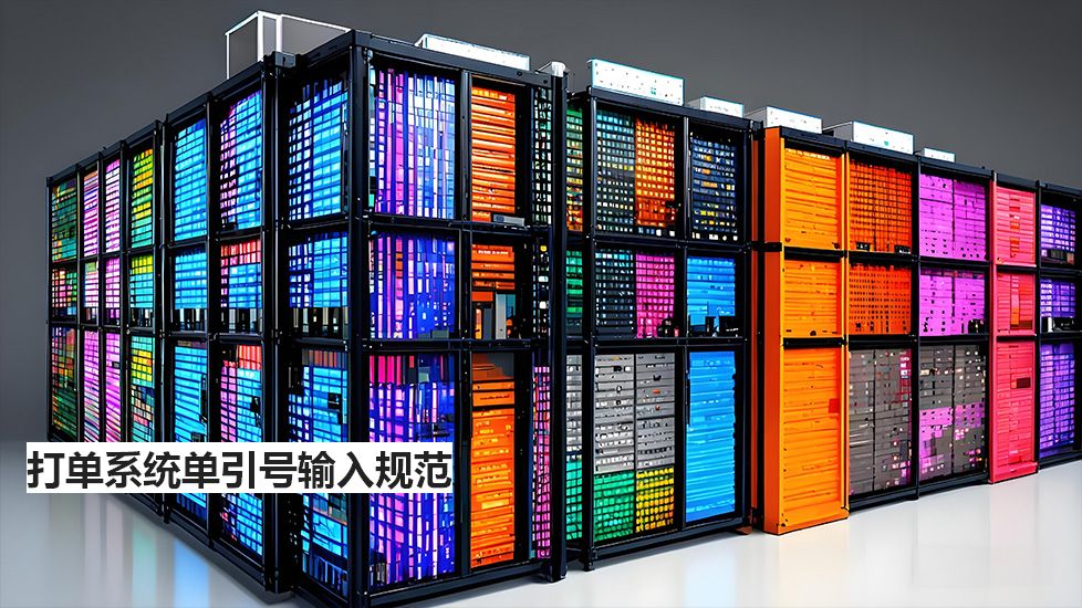 打單系統(tǒng)單引號(hào)輸入規(guī)范