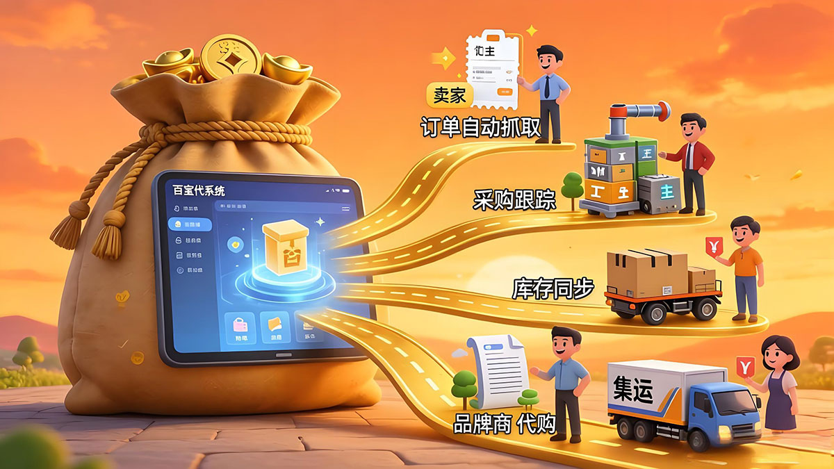百寶代代購代采代發(fā)系統(tǒng)